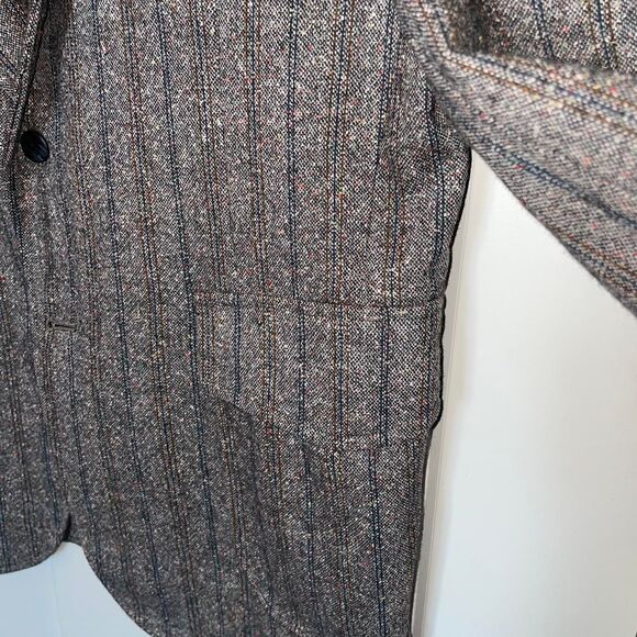 Men's Grey and Brown Tailored-jackets - Picture 4 of 5